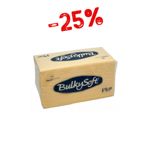 Bulky Soft Servet Crème - 38x38cm - (4x40pcs.)