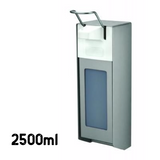 Garagezeepdispenser / Distributeur de savon de garage - Aluminium - Korte Beugel / Support Court - 2500ml